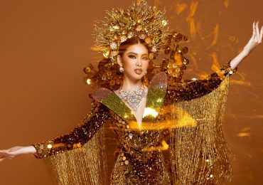 Cận cảnh bộ quốc phục của Á hậu Ngọc Thảo tại Miss Grand International 2020