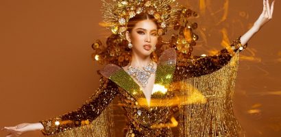 Cận cảnh bộ quốc phục của Á hậu Ngọc Thảo tại Miss Grand International 2020