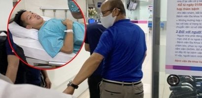 Bất chấp nửa đêm, HLV Park Hang-seo và vợ Hùng Dũng tức tốc đến bệnh viện