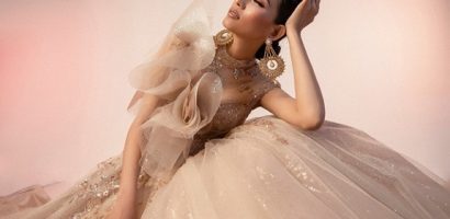 Á hậu Trương Thị May hóa cô dâu lộng lẫy