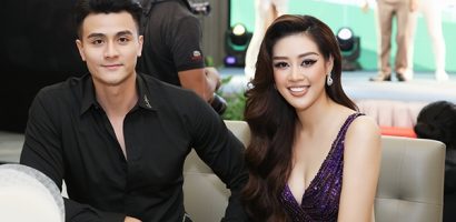 Siêu mẫu Vĩnh Thụy sánh bước cùng Hoa hậu Trần Khánh Vân tặng trang sức làm từ thiện