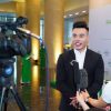 Lê Dương Bảo Lâm lịch lãm trong ngày nhận chức CEO