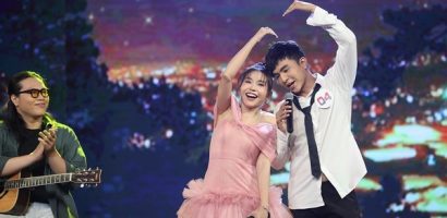 ‘Ca sĩ bí ẩn’: Khả Như không ngại tình tứ với Steven Nguyễn trên sóng truyền hình