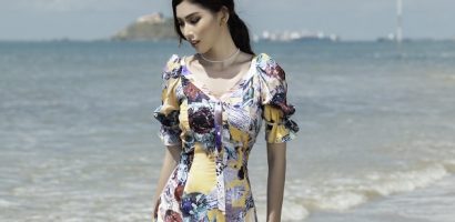 Á hậu Ngọc Thảo rạng ngời ngày đầu hè