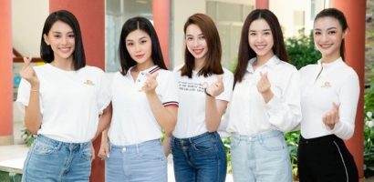 Dàn hoa hậu tặng 100 triệu đồng đến dự án ‘Triệu liều vaccine cho công nhân nghèo’