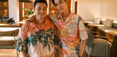Ali Hoàng Dương song ca cùng Quang Vinh cực chill tại bờ biển, cứ ngỡ đang quay MV