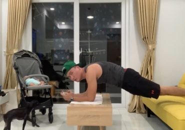 Dàn sao nam chăm chỉ rèn luyện thân thể, lan tỏa năng lượng tích cực