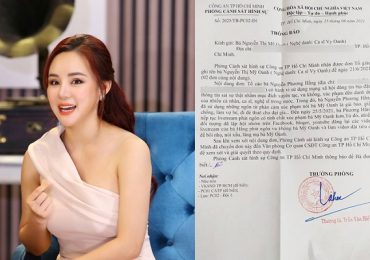 Vy Oanh thẳng tay, nộp đơn tố cáo bà Nguyễn Phương Hằng