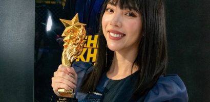 Thu Trang nhận giải ‘Nữ nghệ sĩ Quốc tế xuất sắc nhất’ ở World Star Awards