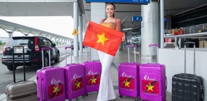Thùy Tiên mang 7 vali gần 100kg sang Thái Lan ‘chinh chiến’ Miss Grand International 2021
