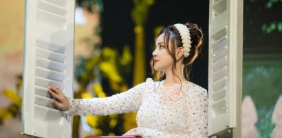 Vy Oanh giảm gần 20kg, tự tin diện áo dài khoe eo thon khi trở lại sân khấu