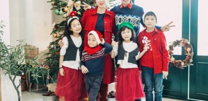 Gia đình Lý Hải hạnh phúc cùng nhau đón giáng sinh sớm