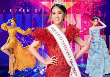 Bella Vũ Huyền Diệu đăng quang Miss Eco Teen International 2021