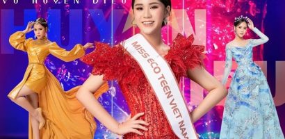 Bella Vũ Huyền Diệu đăng quang Miss Eco Teen International 2021