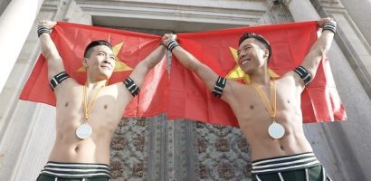 Vượt qua giới hạn bản thân, Quốc Cơ – Quốc Nghiệp xác lập kỷ lục Guinness thế giới