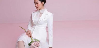 MC Anh Thơ ‘hack’ tuổi, thanh lịch khi diện vest