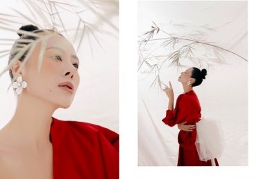 Nam Thư tung bộ ảnh đầu năm mới lấy cảm hứng từ ‘Cây nêu ngày Tết’