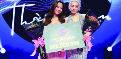 Vượt qua nhiều đối thủ, Huyền Cadie và Phượng Vũ đồng quán quân ‘The cover show’ mùa 1