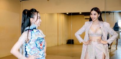 Hoàng Thùy thị phạm catwalk cho các người đẹp Việt ‘chinh chiến’ quốc tế