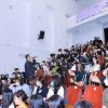 Sinh viên Huflit hào hứng trong ngày tuyển sinh Hoa hậu các Dân tộc Việt Nam 2022