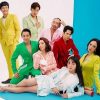 Sao phim ‘Nghề siêu dễ’ lên đồ rực rỡ
