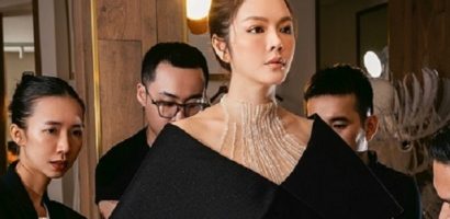 Lý Nhã Kỳ tất bật thử đồ chuẩn bị đến LHP Cannes