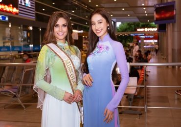 Đoàn Hồng Trang đón Miss Global 2019 đến Việt Nam
