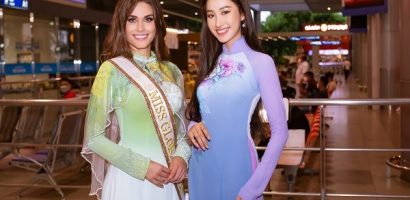 Đoàn Hồng Trang đón Miss Global 2019 đến Việt Nam