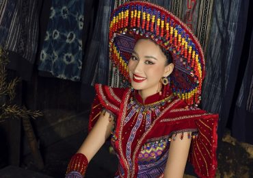 Ấn tượng với trang phục dân tộc dự thi Miss Global 2022 của Đoàn Hồng Trang