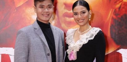 Trương Thị May sánh đôi Nhất Duy trên thảm đỏ ‘Kẻ đào mồ’