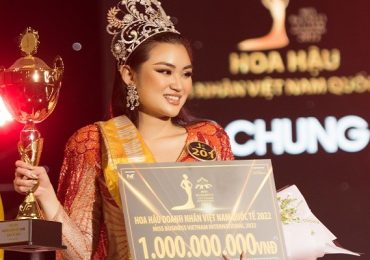 Tỏa sáng tại đêm chung kết, người đẹp Trần Diễm My trở thành ‘Hoa hậu Doanh nhân Việt Nam Quốc tế 2022’
