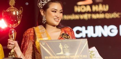 Tỏa sáng tại đêm chung kết, người đẹp Trần Diễm My trở thành ‘Hoa hậu Doanh nhân Việt Nam Quốc tế 2022’