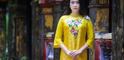 Hoa hậu Ban Mai rực rỡ dưới nắng