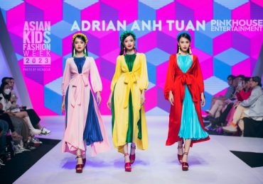 Hoa hậu Thanh Thủy cùng đàn chị Bảo Ngọc, Mai Phương trình diễn tại ‘Asian Kids Fashion Week 2023’