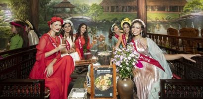 Thí sinh ‘Miss Charm 2023’ nhảy múa trong áo yếm, áo tứ thân Việt Nam