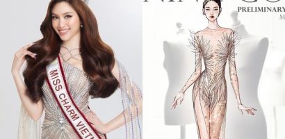 Hé lộ thiết kế dạ hội của Thanh Thanh Huyền tại bán kết ‘Miss Charm 2023’