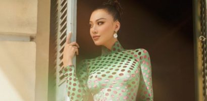 Kim Duyên tiếp tục vai trò Đại sứ Lễ hội Áo dài Thành phố Hồ Chí Minh
