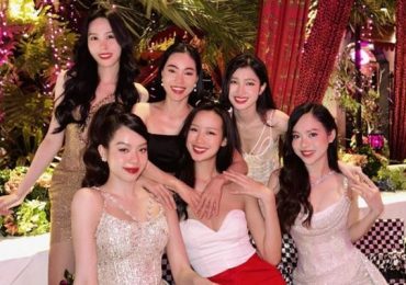 ‘Hội độc thân nhưng không cô đơn’ của ‘bà trùm hoa hậu’ ăn mừng Valentine