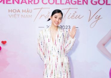 Hoa hậu Tiểu Vy trở thành Đại sứ của sản phẩm cao cấp Menard Collagen Gold