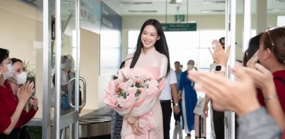 Bảo Ngọc rạng rỡ trong buổi talkshow tại Cà Mau