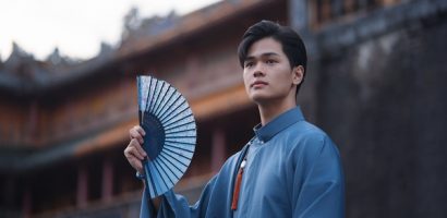 Brian tung bộ hình áo dài đậm chất ‘chàng trai Việt’