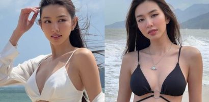 Thùy Tiên tích cực quảng bá du lịch Việt Nam