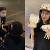 Á hậu Phương Nhi chạy xe máy đi phát quà từ thiện