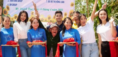 Top 3 Hoa hậu Hoàn vũ Việt Nam tham gia Lễ khánh thành cầu Kênh Nhánh