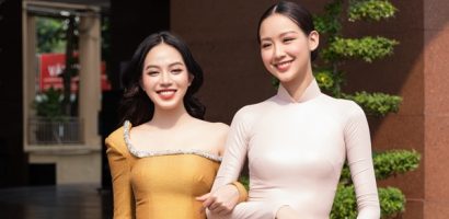 Vẻ đẹp dịu dàng của Hoa hậu Bảo Ngọc và Hoa hậu Thanh Thủy