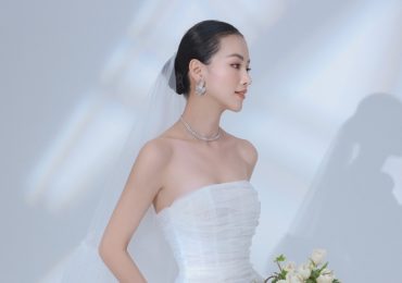 ‘Nàng dâu mới’ Phương Khánh yêu kiều trong áo cưới