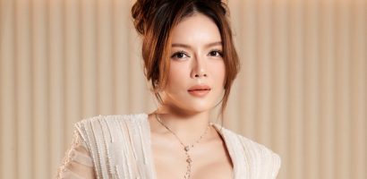 Lý Nhã Kỳ bốc lửa với váy Lê Thanh Hòa