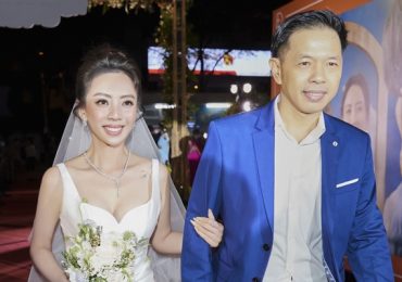 Dàn sao hào hứng đến lễ cưới hoành tráng của Thu Trang
