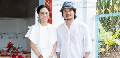 ‘Bà trùm hoa hậu’ cùng chồng xây 5 căn nhà cho các gia đình bị sạt lở