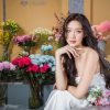 Ngắm trọn nhan sắc trong veo của Hoa hậu Bảo Ngọc trong bộ ảnh giữa vườn hoa